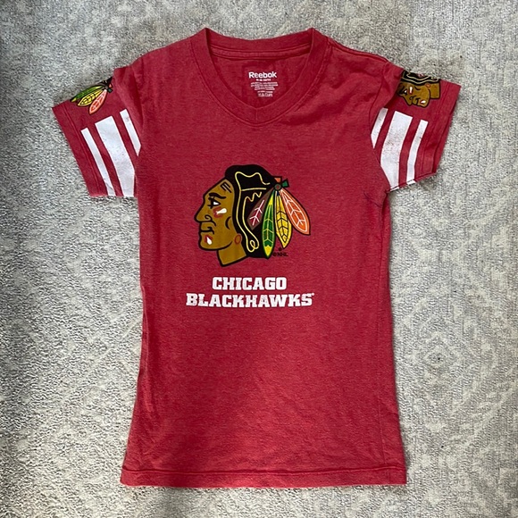 Reebok Tops - Reebok Blackhawks Tee